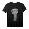 Bunter witziger Strauß Vogel T-Shirt für Damen und Herren - Perfektes Geschenk für Tierliebhaber, Safari- und Zoo-Fans