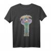 Bunter witziger Strauß Vogel T-Shirt für Damen und Herren - Perfektes Geschenk für Tierliebhaber, Safari- und Zoo-Fans