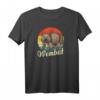Wombat Australien Tier Wombats T-Shirt - Lustiges Vintage Design für Tier- und Australien-Fans