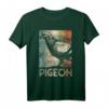 Retro Taube T-Shirt – Friedenssymbol für Tierliebhaber, Taubenzüchter & als Geschenk zu Weihnachten & Geburtstag