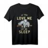 Niedliches Tier Geschenk: Schlafender Koala T-Shirt – Perfektes Geschenk für Tierliebhaber, Australien-Reisende & Weihnachten