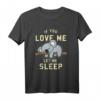 Niedliches Tier Geschenk: Schlafender Koala T-Shirt – Perfektes Geschenk für Tierliebhaber, Australien-Reisende & Weihnachten