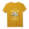 Niedliches Tier Geschenk: Schlafender Koala T-Shirt – Perfektes Geschenk für Tierliebhaber, Australien-Reisende & Weihnachten