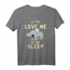 Niedliches Tier Geschenk: Schlafender Koala T-Shirt – Perfektes Geschenk für Tierliebhaber, Australien-Reisende & Weihnachten