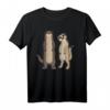 Erdmännchen und Seeotter Lustiges Tier T-Shirt – Niedliche Sommer- und Urlaubsdesigns für Damen, Herren & Kinder