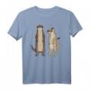 Erdmännchen und Seeotter Lustiges Tier T-Shirt – Niedliche Sommer- und Urlaubsdesigns für Damen, Herren & Kinder