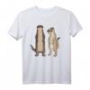 Erdmännchen und Seeotter Lustiges Tier T-Shirt – Niedliche Sommer- und Urlaubsdesigns für Damen, Herren & Kinder