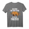 Ich spüre das Tier in mir: Faultier Langschläfer T-Shirt – Lustiges Geschenk für Chiller, Morgenmuffel & Faultier Fans