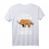 Ich spüre das Tier in mir: Faultier Langschläfer T-Shirt – Lustiges Geschenk für Chiller, Morgenmuffel & Faultier Fans