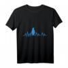 Tierpfleger Geschenk - Antarktis Tiere Herzschlag EKG Pinguin T-Shirt für Pinguin-Liebhaber & Tierfreunde