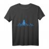 Tierpfleger Geschenk - Antarktis Tiere Herzschlag EKG Pinguin T-Shirt für Pinguin-Liebhaber & Tierfreunde