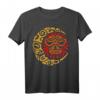 Maori Sun Moon T-Shirt mit traditionellen Kunstsymbolen und Tiermotiven – Authentisches Polynesisches Design für Männer, Frauen und Kinder