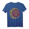 Maori Sun Moon T-Shirt mit traditionellen Kunstsymbolen und Tiermotiven – Authentisches Polynesisches Design für Männer, Frauen und Kinder