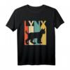 Lustiges Retro Luchs Tier T-Shirt – Perfektes Geschenk für Tierliebhaber, Natur- und Safari-Fans zu Weihnachten, Geburtstag & Halloween