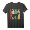 Lustiges Retro Luchs Tier T-Shirt – Perfektes Geschenk für Tierliebhaber, Natur- und Safari-Fans zu Weihnachten, Geburtstag & Halloween