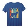 Lustiges Retro Luchs Tier T-Shirt – Perfektes Geschenk für Tierliebhaber, Natur- und Safari-Fans zu Weihnachten, Geburtstag & Halloween