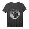Wolf Vollmond Motiv Wölfe Lupus Rudel T-Shirt – Tierisches Design für Wolfsliebhaber, Natur- & Raubtierfans