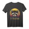 Trash Panda Waschbär Tier Geschenk T-Shirt - Lustiges Design für Tierliebhaber, Zoo-Fans, Tierpfleger & Geburtstags- oder Weihnachtsgeschenk