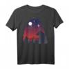 Tier Nachtleben T-Shirt mit wildem Bären im Wald – Perfektes Geschenk für Natur- und Tierliebhaber, Jäger, Wanderer und Camper
