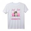 Nur ein Mädchen das Esel liebt - Lustiges Tier T-Shirt für Kinder, Esel-Liebhaber Geschenk
