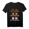 Lustiges Tier Sarkasmus Ironie Meme T-Shirt - Perfekt als Geschenk für Freunde, Partys, Zeltfeste & Discos
