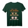 Lustiges Tier Sarkasmus Ironie Meme T-Shirt - Perfekt als Geschenk für Freunde, Partys, Zeltfeste & Discos