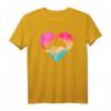 Frauen & Mädchen Delfin T-Shirt - Klassisch geschnitten, mit Meeresmotiv