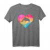 Frauen & Mädchen Delfin T-Shirt - Klassisch geschnitten, mit Meeresmotiv
