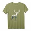 Hirsch Tiere im Wald Umwelt Klimaschutz Earth Day T-Shirt – Für Natur- und Umweltschützer