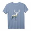 Hirsch Tiere im Wald Umwelt Klimaschutz Earth Day T-Shirt – Für Natur- und Umweltschützer