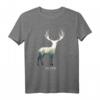 Hirsch Tiere im Wald Umwelt Klimaschutz Earth Day T-Shirt – Für Natur- und Umweltschützer