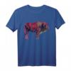 Büffel Portrait T-Shirt für Wisent und Bison Tier Freunde - Geschenkidee & Souvenir für Tierliebhaber