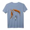 Schattengesicht Fuchs Tier T-Shirt – Elegantes Wildtier-Design, klassisch geschnitten, perfekt für Natur- und Tierliebhaber