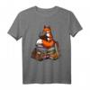 Fuchs Buch Lesen Nerd Tier T-Shirt - Für Bibliothekare, Bücherliebhaber & Tierfans, perfekt für Frauen, Mädchen & Kinder