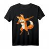 Fuchs DAB Dance T-Shirt Rot - Funny Cute Fox Tier Motiv, Perfektes Geschenk für Tierliebhaber, Tänzer & Naturfreunde