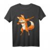 Fuchs DAB Dance T-Shirt Rot - Funny Cute Fox Tier Motiv, Perfektes Geschenk für Tierliebhaber, Tänzer & Naturfreunde