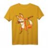 Fuchs DAB Dance T-Shirt Rot - Funny Cute Fox Tier Motiv, Perfektes Geschenk für Tierliebhaber, Tänzer & Naturfreunde