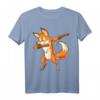 Fuchs DAB Dance T-Shirt Rot - Funny Cute Fox Tier Motiv, Perfektes Geschenk für Tierliebhaber, Tänzer & Naturfreunde