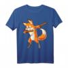 Fuchs DAB Dance T-Shirt Rot - Funny Cute Fox Tier Motiv, Perfektes Geschenk für Tierliebhaber, Tänzer & Naturfreunde