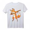 Fuchs DAB Dance T-Shirt Rot - Funny Cute Fox Tier Motiv, Perfektes Geschenk für Tierliebhaber, Tänzer & Naturfreunde