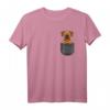 Puggle Mom Dad Hund in der Tasche T-Shirt – Lustiges Tierliebhaber Geschenk für Hundemütter und -väter zu Weihnachten, Geburtstag & Valentinstag