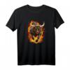 Spanischer Stier mit großen Hörnern T-Shirt – Lustiges Tiermotiv für Tierliebhaber, perfekte Geschenkidee für Weihnachten, Geburtstage & mehr