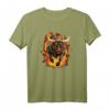 Spanischer Stier mit großen Hörnern T-Shirt – Lustiges Tiermotiv für Tierliebhaber, perfekte Geschenkidee für Weihnachten, Geburtstage & mehr