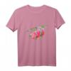 Blume Faultier Silhouette Faultier Tierliebhaber T-Shirt – Perfektes Geschenk für Natur- und Tierfans zu Weihnachten, Geburtstag, Vatertag oder Muttertag