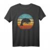 Seekuh Retro Vintage T-Shirt mit Sonnenuntergang - Meereskuh Design für Tierliebhaber, Surfer & Umweltfreunde