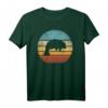 Seekuh Retro Vintage T-Shirt mit Sonnenuntergang - Meereskuh Design für Tierliebhaber, Surfer & Umweltfreunde