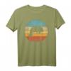 Seekuh Retro Vintage T-Shirt mit Sonnenuntergang - Meereskuh Design für Tierliebhaber, Surfer & Umweltfreunde
