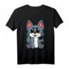 Cute Baby Wolf Kawaii Auge Wolf Tierliebhaber T-Shirt – Perfektes Geschenk für Wolf-Fans & Tierliebhaber zu Weihnachten & Geburtstagen