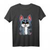Cute Baby Wolf Kawaii Auge Wolf Tierliebhaber T-Shirt – Perfektes Geschenk für Wolf-Fans & Tierliebhaber zu Weihnachten & Geburtstagen