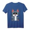Cute Baby Wolf Kawaii Auge Wolf Tierliebhaber T-Shirt – Perfektes Geschenk für Wolf-Fans & Tierliebhaber zu Weihnachten & Geburtstagen